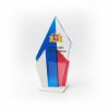 Приз из акрила 1-слойный с УФ-печатью