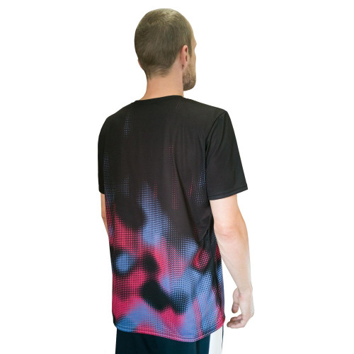 Футболка с полной запечаткой приталенного кроя, модель с коротким рукавом, материл джерси