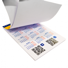 Блокнот стандартный, блок с печатными листами