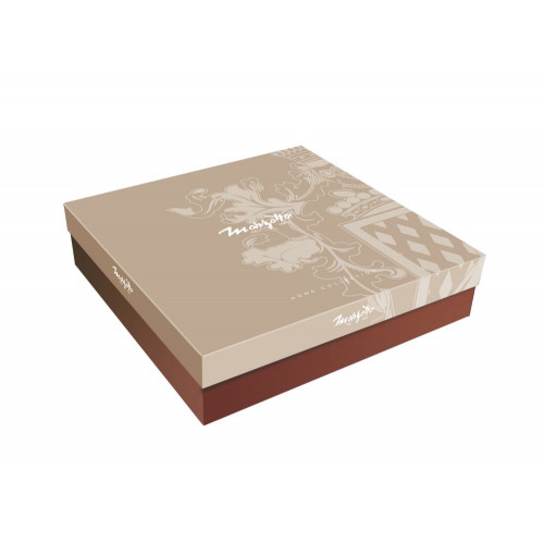 Плед Illinois, бордовый