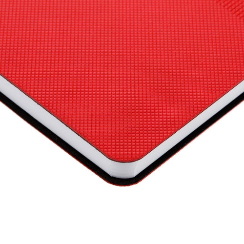 Ежедневник Knit, недатированный, красный