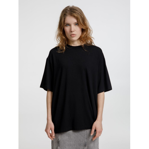 Футболка оверсайз унисекс Lavinia, черная