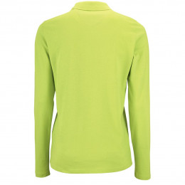 Рубашка поло женская с длинным рукавом Perfect LSL Women, зеленое яблоко