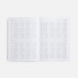 Ежедневник New Nebraska, датированный, черный