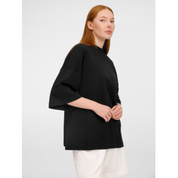 Футболка оверсайз унисекс T9, черная