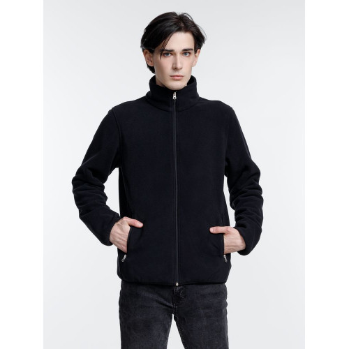 Куртка флисовая унисекс Nesse, черная