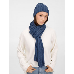 Шапка Metelitsa, синий меланж (джинс)