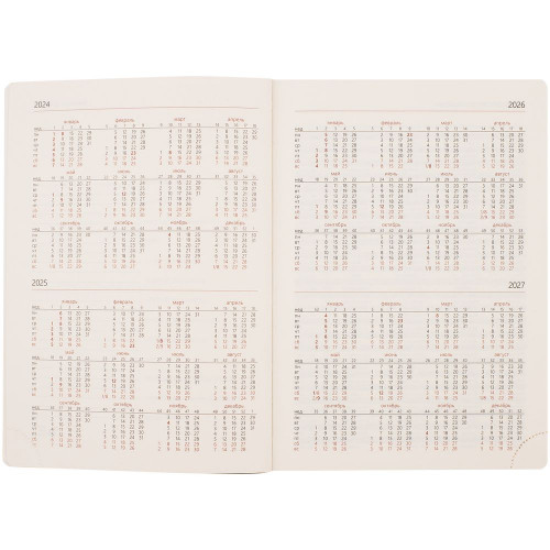 Ежедневник Capital, недатированный, темно-серый