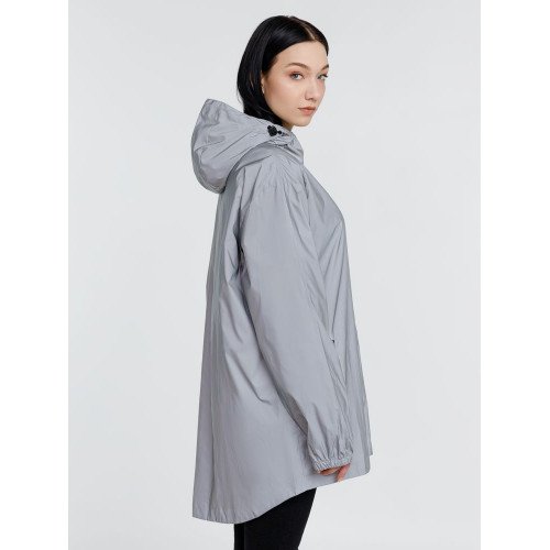 Парка Manifest из светоотражающей ткани, серая