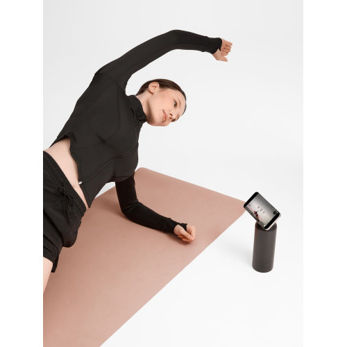 Термобутылка Magnus с магнитным держателем для телефона, черная