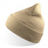 Шапка вязаная  двойная Wind-S, бежевый, 100% переработанный полиэстер