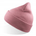 Шапка вязаная  двойная Wind-S, светло-розовый, 100% переработанный полиэстер