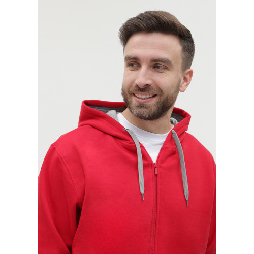 Толстовка мужская STAN с капюшоном на молнии футер с начёсом 280, 17