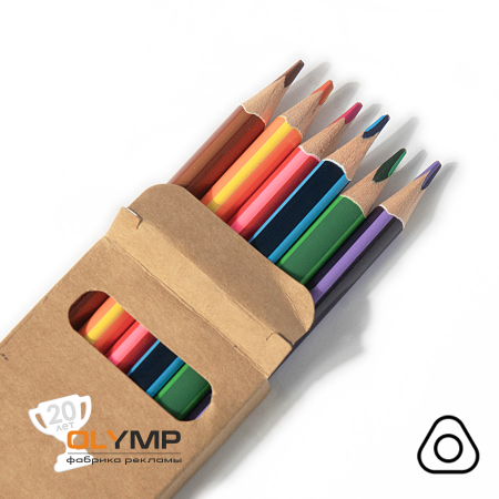Набор цветных карандашей двухцветных MERIDIAN                                                                                         бежевый   